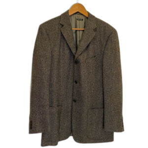 VESTIMENTA Barneys - 3 Button Wool Tweed Sport Coat Jacket - IT-EU 50 R/US 40 R